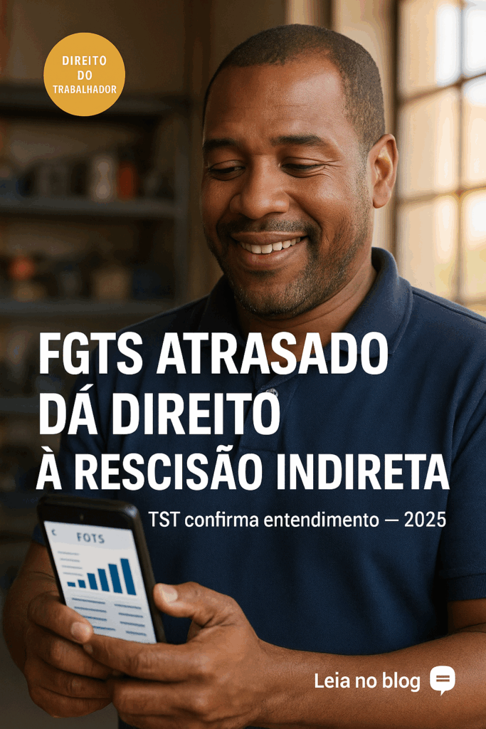 Rescisão Indireta pelo Não Recolhimento do FGTS: O Novo Entendimento Vinculante do TST em 2025